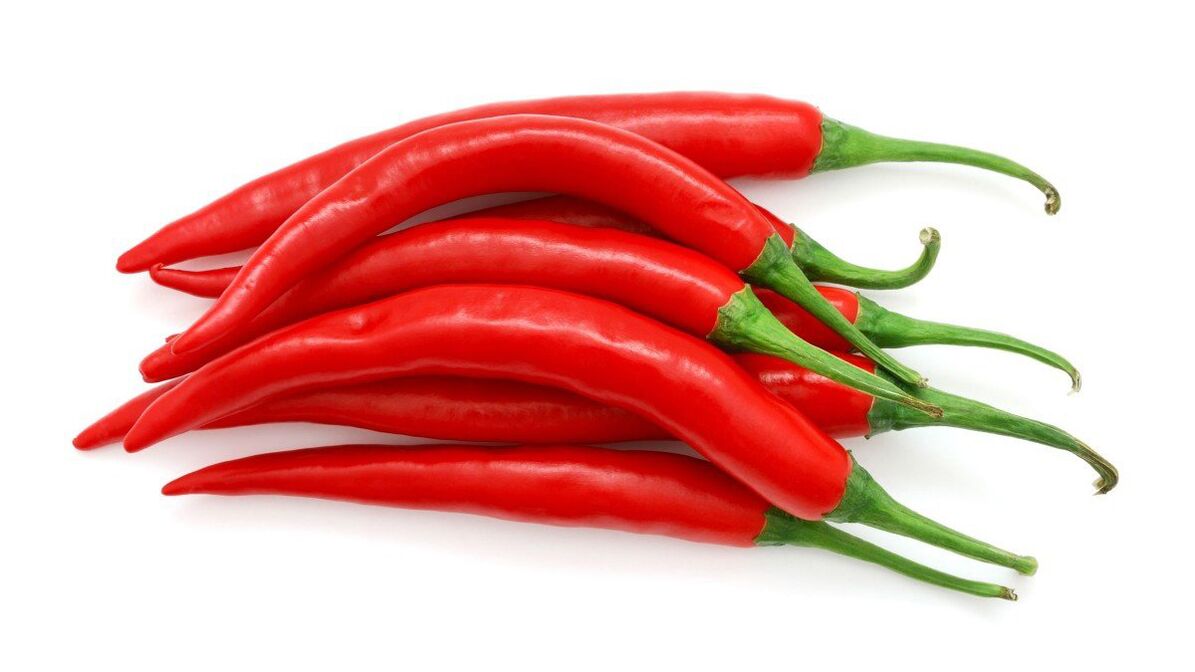 Red pepper extract in Magico